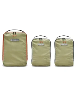 Travel|Simms Fishing Second Wind Packing Cubes (3-pack) Tan