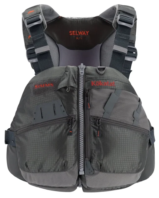 Fishing Packs|Fishing Vests|Simms Fishing Selway Life Vest Slate