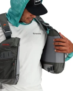 Fishing Packs|Fishing Vests|Simms Fishing Selway Life Vest Slate