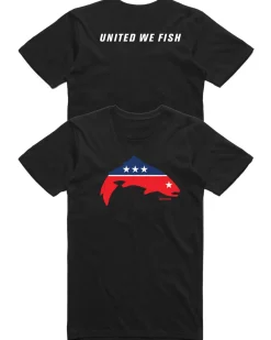 T-Shirts|Short Sleeves|Simms Fishing Simms United We Fish T-Shirt Black