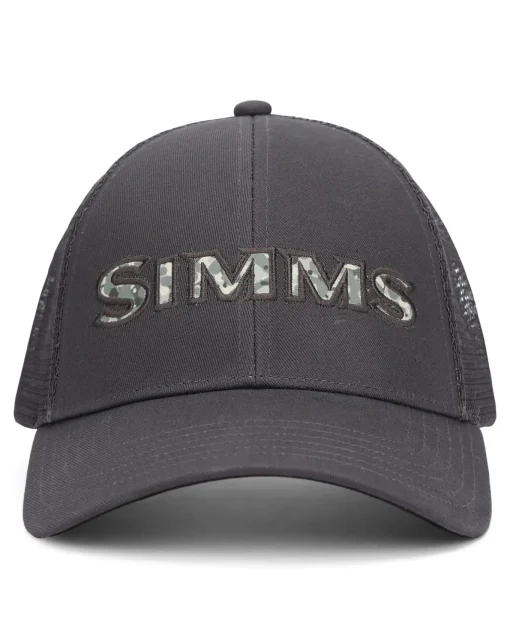 Caps & Trucker Hats|Caps & Trucker Hats|Simms Fishing Single Haul Trucker - Back Eddy Camo Fill