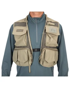 Fishing Vests|Simms Fishing Tributary Fishing Vest Tan