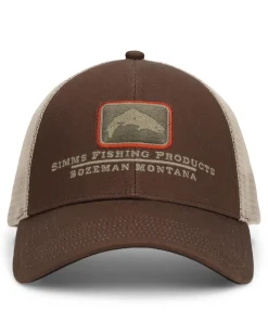 Caps & Trucker Hats|Caps & Trucker Hats|Simms Fishing Trout Icon Trucker Hat
