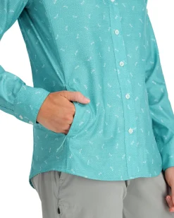 Long Sleeves|Sun Hoodies & Shirts|Simms Fishing Women's Isle Shirt