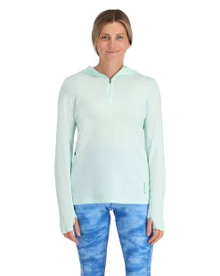 Hot Women's SolarFlex® 1/4 Zip Hoody Women Sun Hoodies & Shirts|Hoodies
