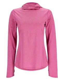 Sun Hoodies & Shirts|Simms Fishing Women's SolarFlex® Hoody Fuchsia Heather