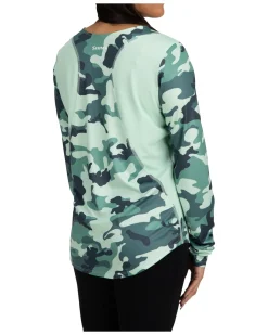 Long Sleeves|Sun Hoodies & Shirts|Simms Fishing Women's SolarVent Crew