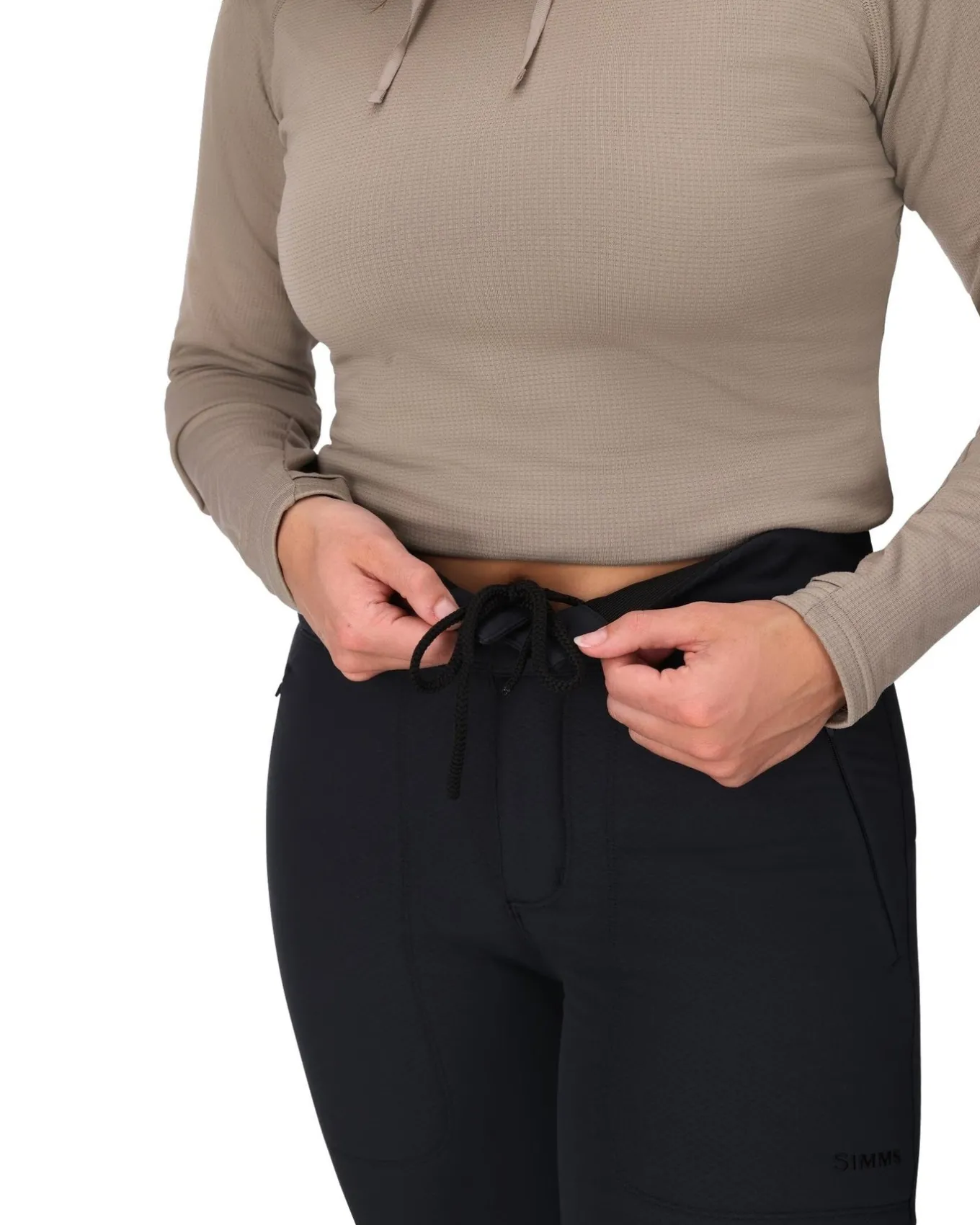 Lifestyle|Base Layers|Simms Fishing Women's Strata 330 Midlayer Bottom Black